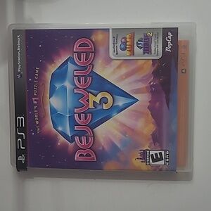 PS3 PLAYSTATION 3 VIDEO GAME BEJEWELED .PRE OWNED WITH MANUAL GOOD CONDITION.